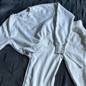 TNA mint green sweats